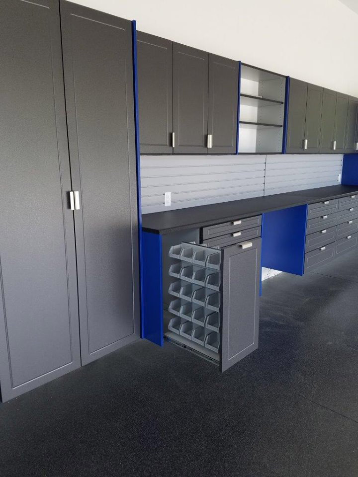 Pewter Garage Cabinets Indianapolis IN